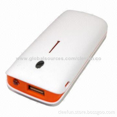 Portable Power Bank, from 4,400mAh to 5,200mAh, Power Supply for Samsung S5 and iPhone iPad